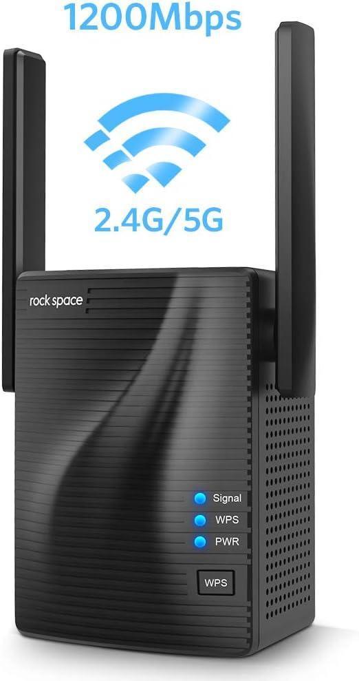 rockspace 1200Mbps WiFi Repeater (AC1200)-WiFi Range Extender, $37.99 MSRP