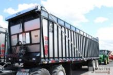 2014 Meyers 9136 Boss RT 36' rear unload forage trailer