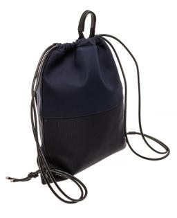 Christain Dior Blue Fabric Backpack
