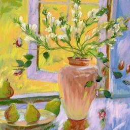 Still Life with Pears by Kaiser, S. Burkett