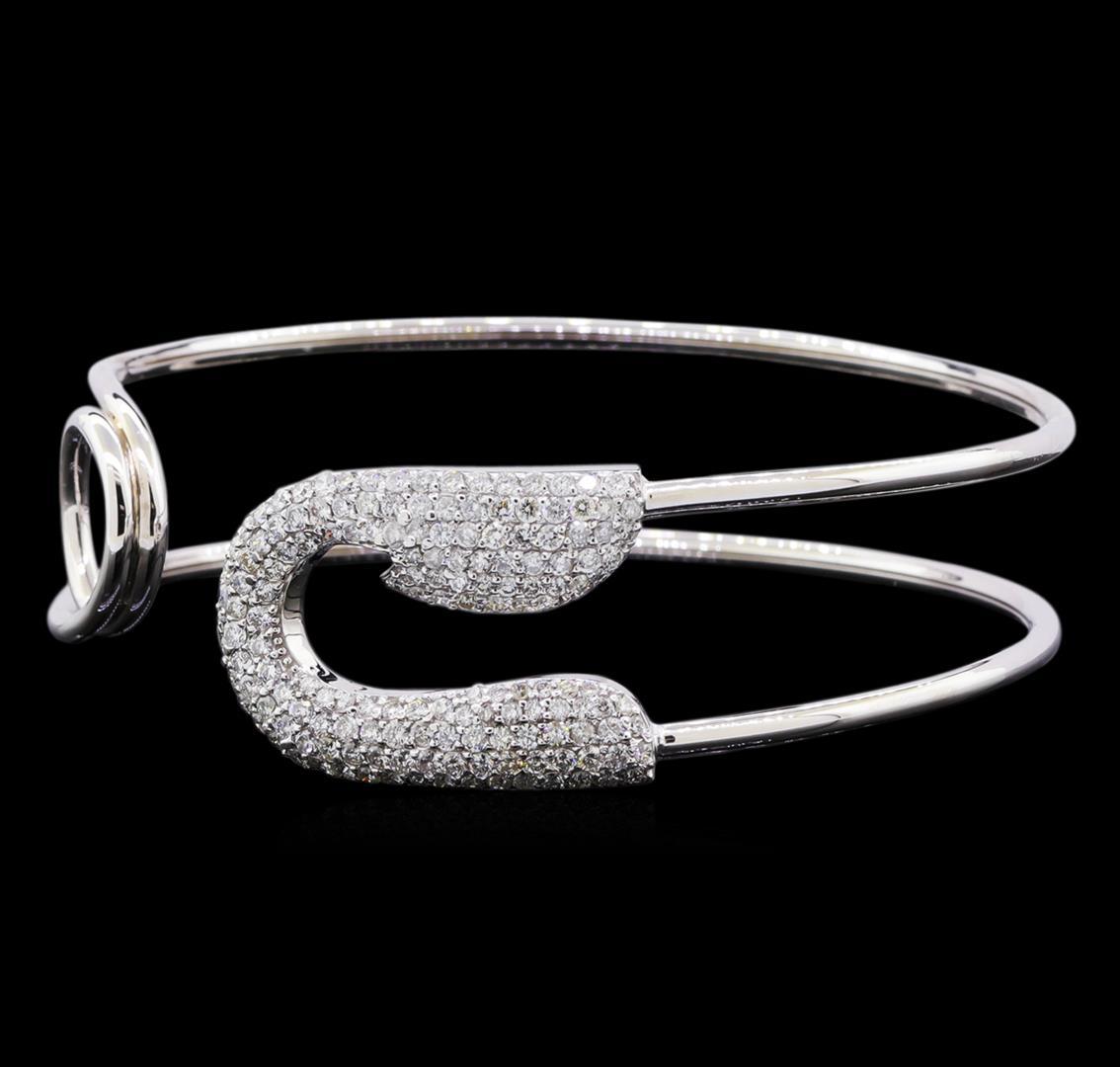 2.08 ctw Diamond Bracelet - 14KT White Gold