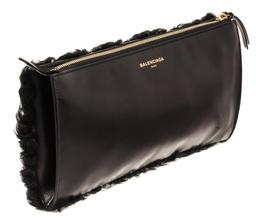 Balenciaga Black Cloud Clutch