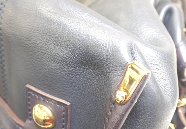 Louis Vuitton Navy Blue Sac Louis Bag