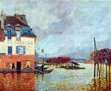 Alfred Sisley - Flood at Port Manly