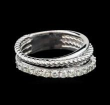 0.65 ctw Diamond Ring - 14KT White Gold