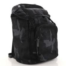 Prada Double Buckle Backpack Printed Tessuto Medium