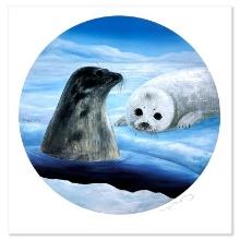 Harp Seals by Wyland