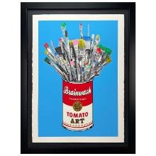 Tomato Pop (Blue) by Mr Brainwash