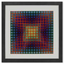 Kezdi de la serie Folklore Planetaire by Vasarely (1908-1997)