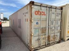 40' Shipping Container with Doors on One End
