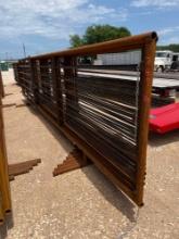 10 - 24' Freestanding Cattle Panels - One with 10' Gate 10 TIMES THE MONEY MUST TAKE ALL