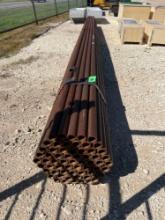 bundle 2" pipe 61 joints @ 24' each --- 1464 feet sold by the foot 1464X $ must take full bundle