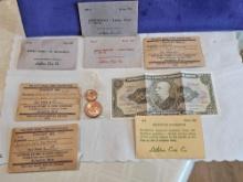 VINTAGE LITTLETON SMALL COIN COLLECTION