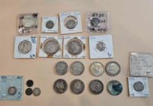 MIXED COIN LOT WITH SILVER CONTENT