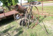 5 Row Cotton Sprayer Mule Drawn