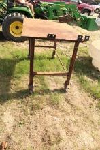 Steel Work Table with Vise