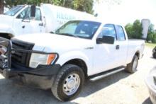 2011 Ford F-150 extended cab, 4x4, Vin: 1FTEX1EM5BFB0244, Showing miles 207