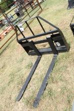 2023 Unused Mower KIng 4x1.4x50 Skid steer Pallet Forks