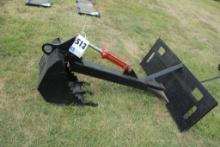 Skid Steer Attachment Backhoe bucket