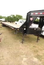 2021 PJ Trailer Gooseneck Flat Bed Trailer, M: LD402, VIN: 4P5LD4027M305359