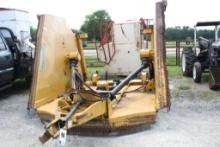 BUSHWACKER 20' HYDRAULIC BATWING ROTARY CUTTER, PULL TYPE, OFF OF DISPERSAL