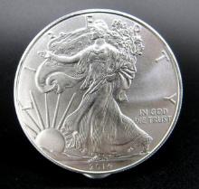 2014 LIBERTY SILVER EAGLE 1 OZ FINE SILVER DOLLAR