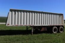 26FT JET SINGLE AXLE HOPPER BOTTOM