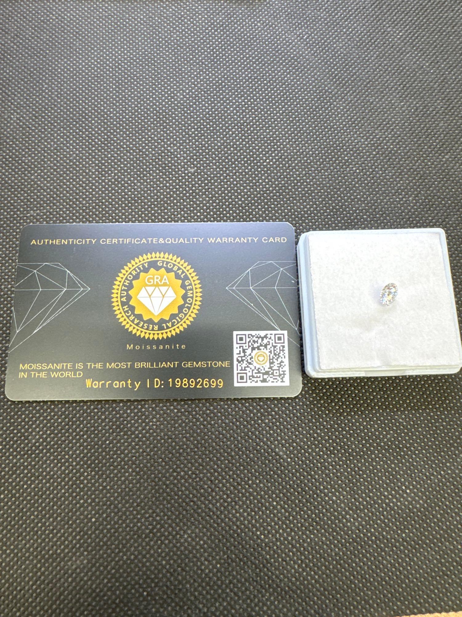 Moissanite diamond gemstone With GRA Certification 0.95ct