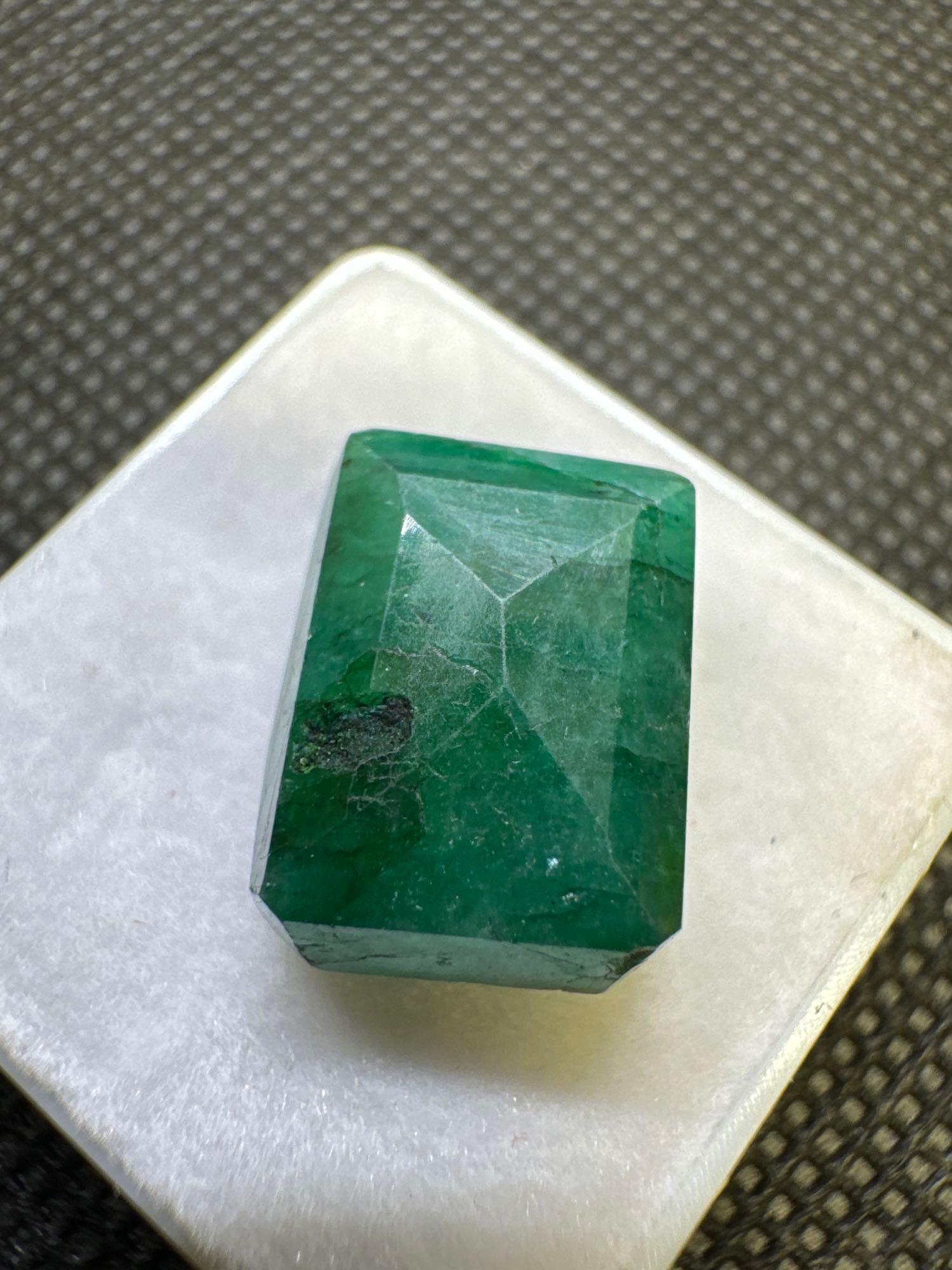 Emerald Cut Green Emerald Gemstone 9.70ct