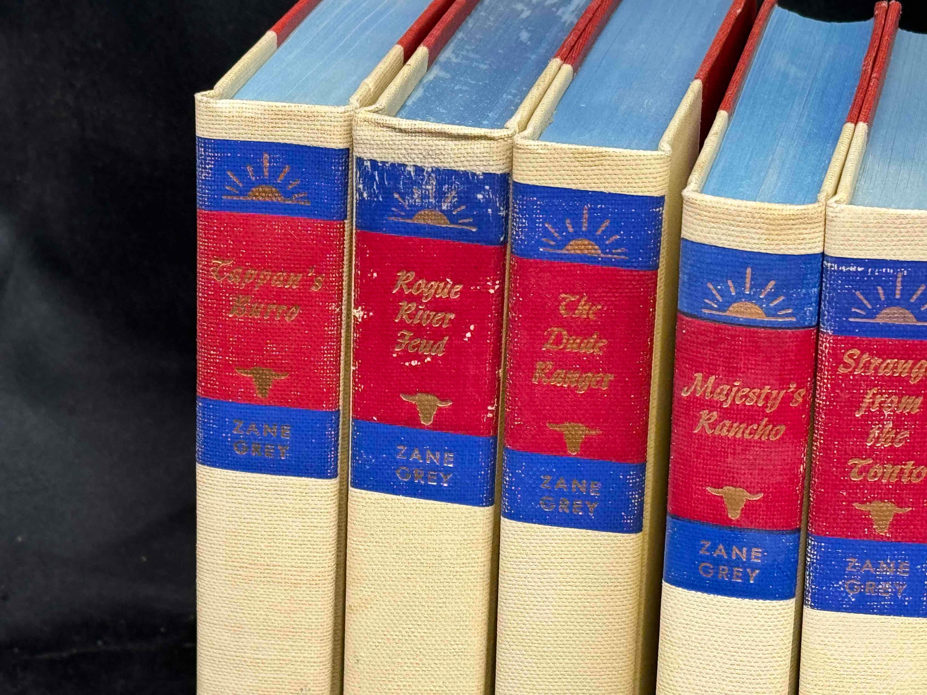 31 Vintage 1950s Zane Grey Books