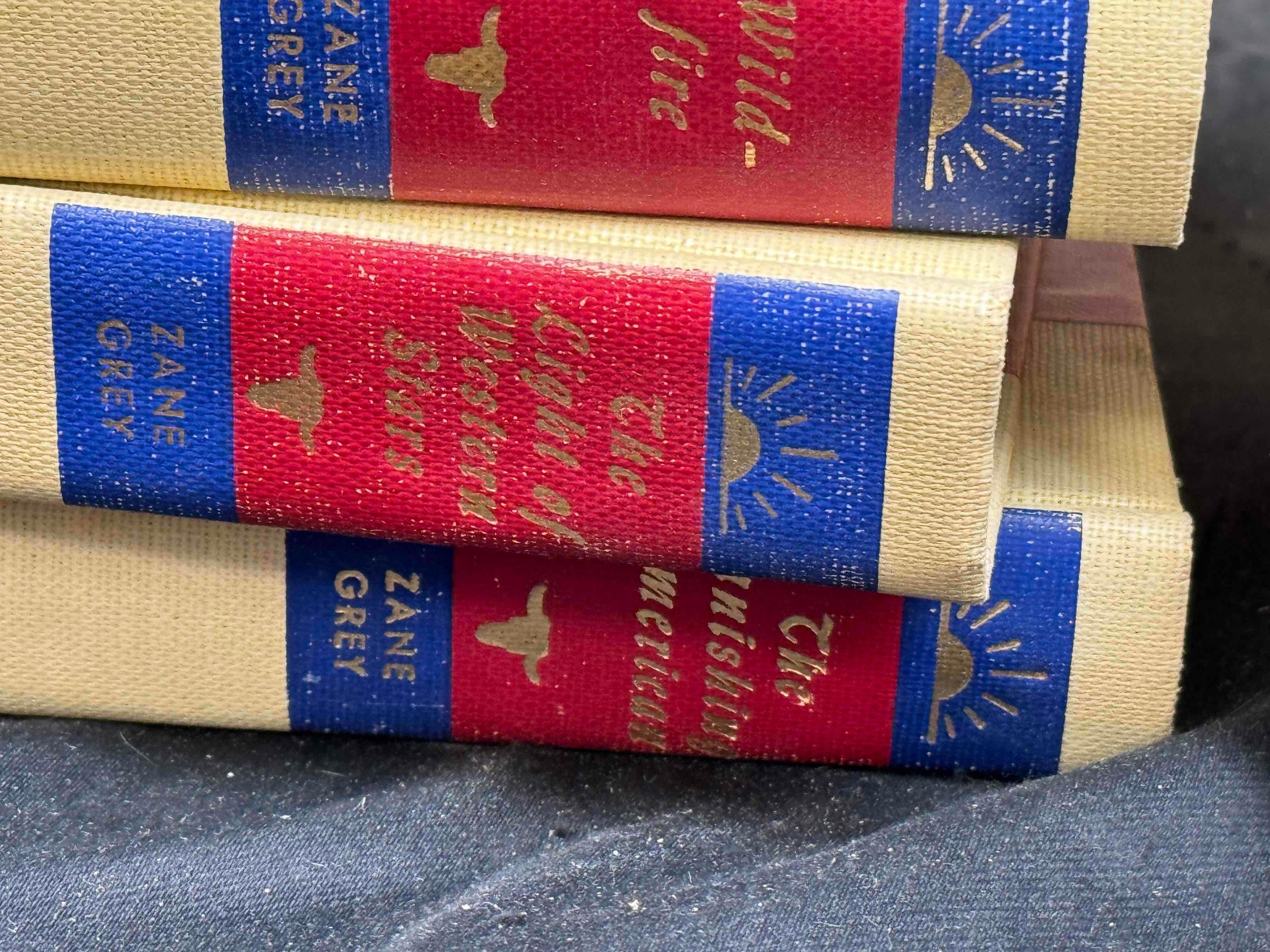 31 Vintage 1950s Zane Grey Books