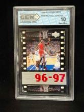 1998-99 Upper Deck #108 Michael Jordan GEM 10