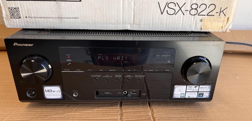 Pioneer VSX-822-K 5ch Home Theater Receiver 3D Ready w/ AirPlay