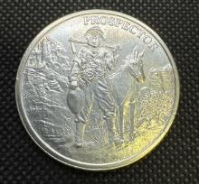 1 Troy Ounce 999 Fine Silver Prospector Bullion Coin