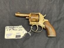 Circa 1900 5mm Blank Revolver inoperable Barrel sealed
