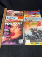 Misc Adult Magazines Hot Bodies Penthouse Female mimics etc