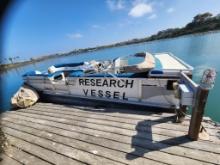 Pontoon Research Vessel / Party Boat Inboard Motor
