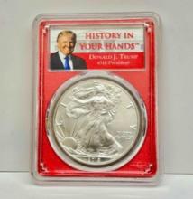 2019 Donald Trump Walking Liberty Coin 99.9 Silver