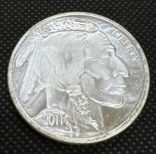 2011 Indian Head Buffalo 1 Troy Ounce .999 Fine Silver Bullion Coin