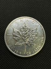 2009 Canada Maple Leaf .9999 Fine Silver $5 Bullion Coin