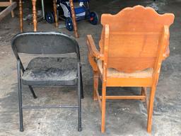 Metal & Wood Chairs