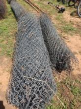 2 rolls of 6ft chainlink fence