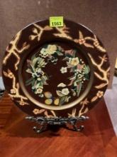 Decorative Plate and Stand