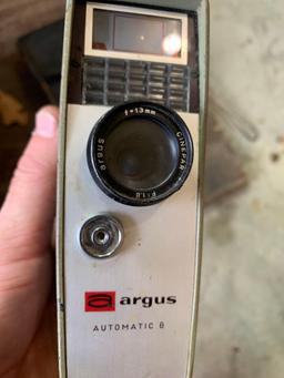 Argus automatic 8 camera and Sperty Multitester