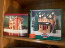 Christmas village houses