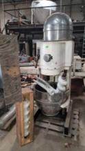 giant commercial kitchen mixer