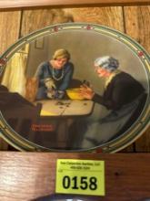 Norman Rockwell plate