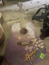 Hannah Montana guitar.