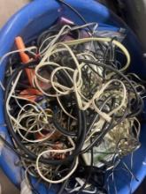 miscellaneous cords,remotes,and electrical.