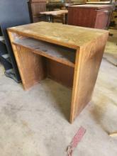 small wooden desk